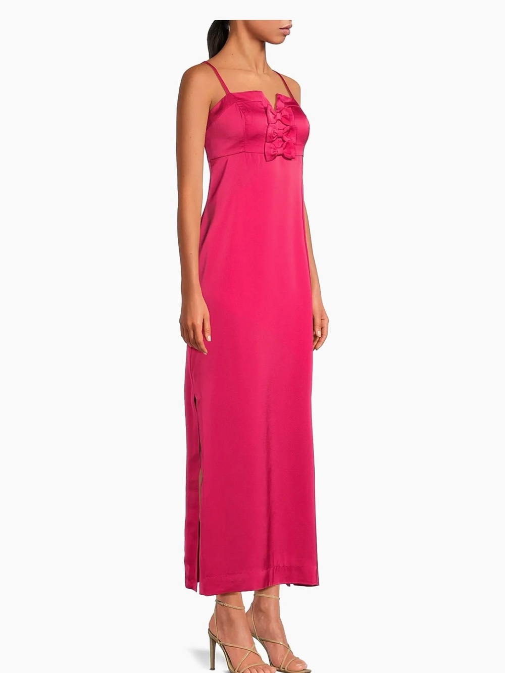 Lilly Pulitzer Jean Maxi Dress in Raspberry Rouge – Size 6 (NWT)
